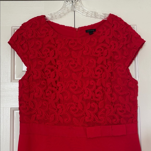 Ann Taylor Lace Top Sheath Dress - Picture 2 of 5